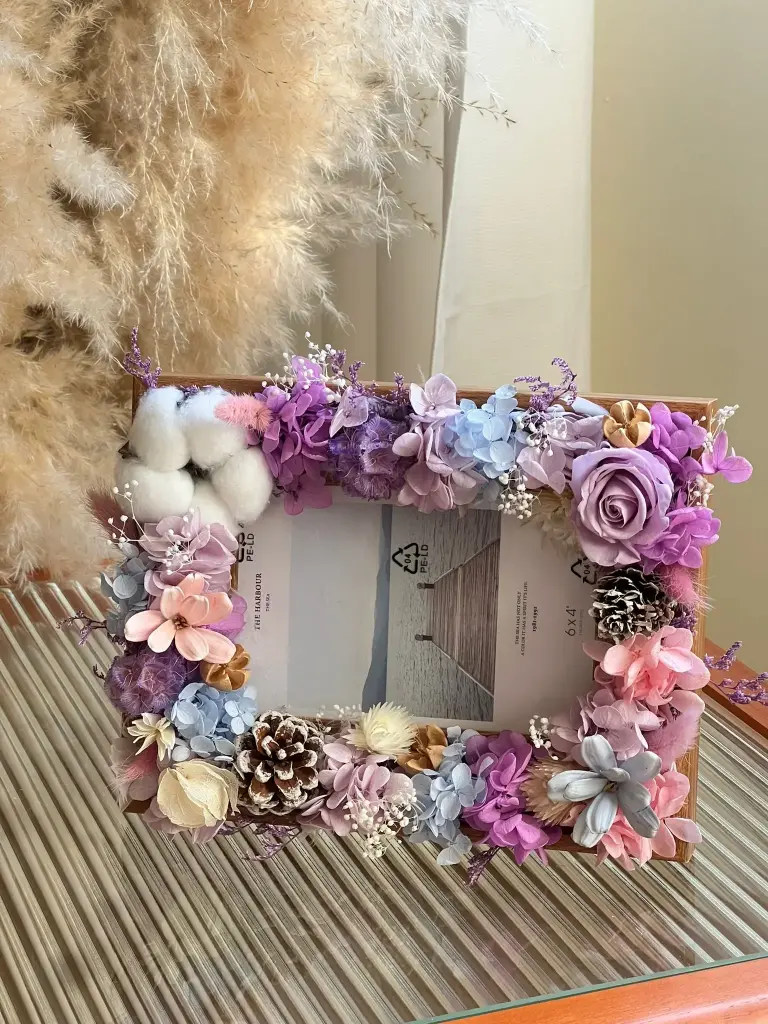 永生花乾花相架